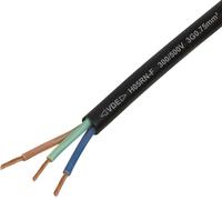 TRU COMPONENTS TC-13389184 Câble à gaine caoutchouc H05RN-F 3 G 0.75 mm² noir 100 m