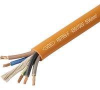 TRU COMPONENTS TC-13537028 Câble à gaine caoutchouc H07RN-F 5 G 6 mm² orange Marchandise vendue au mètre