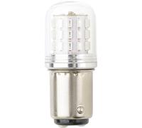TRU COMPONENTS TC-13776188 Voyant de signalisation LED vert BA15d 10 V, 30 V 250 lm