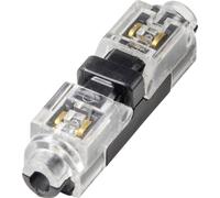 TRU COMPONENTS TC-14376148 Bloc de jonction à raccordement rapide flexible: 0.35-0.5 mm² rigide: 0.35-0.5 mm² Nombre de pôles
