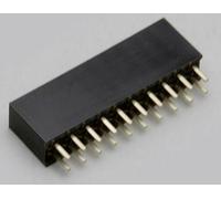 TRU COMPONENTS TC-2506354 Connecteur fil à carte Pas: 2 mm Nbr total de pôles: 12 Nbr de rangées: 2