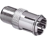 TRU COMPONENTS TC-2520002 Set d'adaptateur F-Quick-F Connexions: Fiche mâle F-Quick, Prise femelle F 100 pc(s)