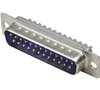 TRU COMPONENTS TC-2523013 SUB-D mâle 180 ° Nombre de pôles: 9 fût à souder 100 pc(s)