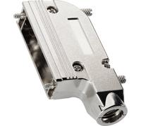TRU COMPONENTS TC-2523020 Capot SUB-D Nombre de pôles: 9 métal argent 100 pc(s)