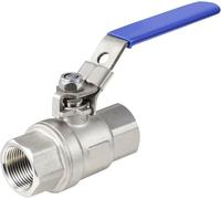 TRU COMPONENTS TC-2PC-DN20-316 TC-12770352 Robinet à boisseau sphérique standard Filetage intérieur: G3/4 64 bar (max) 1 pc(s)