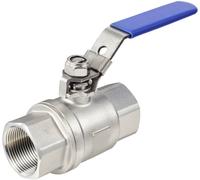 TRU COMPONENTS TC-2PC-DN32-316 TC-12770360 Robinet à boisseau sphérique standard Filetage intérieur: G1 1/4 64 bar (max) 1 pc(s)