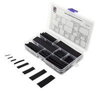 TRU COMPONENTS TC-6793936 Assortiment de gaines thermorétractables noir Taux de retreint:3:1 100 pc(s)