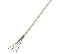 TRU COMPONENTS TC-7572796 Câble téléphone J-Y(ST)Y 4 x 0.80 mm gris 25 m