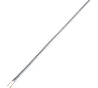 TRU COMPONENTS TC-7815668 Câble haut-parleur 2 x 0.34 mm² gris 25 m