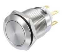 TRU COMPONENTS TC-8904676 LAS1-GQ-11/S Interrupteur à pression 250 V/AC 3 A 1 x On/(On) à rappel IP6