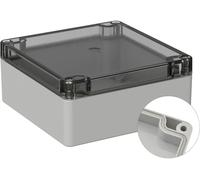 TRU COMPONENTS TC-9065464 Boîtier dextérieur 122 x 120 x 55 Polycarbonate gris clair (RAL 7035) 1 pc(s)