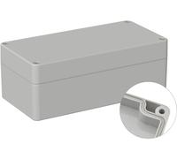 TRU COMPONENTS TC-9065468 Boîtier dextérieur 160 x 80 x 60 Polycarbonate gris clair (RAL 7035) 1 pc(s)
