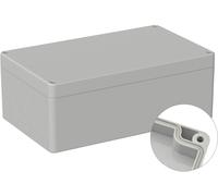 TRU COMPONENTS TC-9065480 Boîtier d'extérieur 200 x 120 x 75 Polycarbonate gris clair (RAL 7035) 1 pc(s)