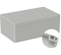 TRU COMPONENTS TC-9065480 Boîtier d'extérieur 200 x 120 x 75 Polycarbonate gris clair (RAL 7035) 1 p