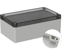 TRU COMPONENTS TC-9065484 Boîtier d'extérieur 200 x 120 x 75 Polycarbonate gris