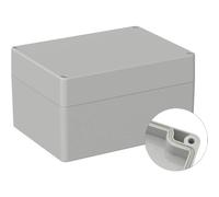 TRU Components Boîtier d'extérieur TC-9065528 160x120x90 Polycarbonate Gris clair (RAL 7035)
