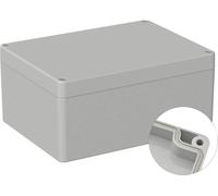 TRU COMPONENTS TC-9065532 Boîtier dextérieur 160 x 120 x 75 Polycarbonate gris clair (RAL 7035) 1 pc(s)