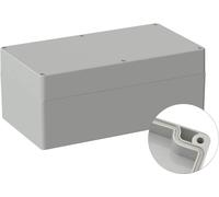 TRU COMPONENTS TC-9065584 Boîtier d'extérieur 360 x 200 x 149.5 Polycarbonate gris clair (RAL 7035)