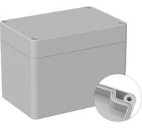 TRU COMPONENTS TC-9065660 Boîtier industriel 120 x 80 x 90 ABS gris clair (RAL 7035) 1 pc(s)