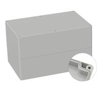 TRU COMPONENTS TC-9065716 Boîtier industriel 250 x 160 x 150 ABS gris clair (RAL 7035) 1 pc(s)