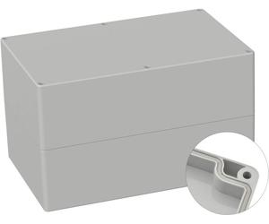 TRU COMPONENTS TC-9065716 Boîtier industriel 250 x 160 x 150 ABS gris clair (RAL 7035) 1 pc(s)
