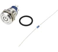 TRU COMPONENTS TC-9219008 Bouton-poussoir 48 V/AC 2 A 1 x Off/(On) à rappel RVB IP67 1 pc(s)