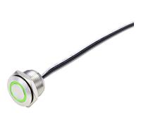 TRU COMPONENTS TC-9219104 Bouton-poussoir 24 V/DC 50 mA 1 x Off/(On) à rappel