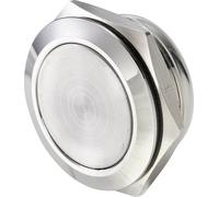 TRU COMPONENTS TC-9563740 Bouton-poussoir 12 V 0.005 A 1 x Off/(On) élément de contact (Ø x H) 21.7