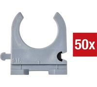 TRU COMPONENTS TC-9859372 Collier de serrage EN16 16 mm gris 50 pc(s)