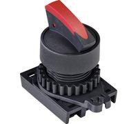 TRU COMPONENTS TC-9860120 S2SRN-S3BR Sélecteur levier rouge 2 x 45 °
