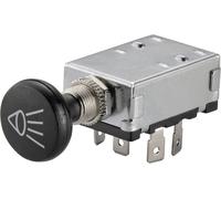 TRU COMPONENTS TC-A3-20B-SQ Interrupteur à tirette pour l'automobile 12 V/DC 30 A 2 x Off/On/On à accrochage 1 pc(s)