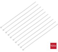 TRU COMPONENTS TC-BT-200-3.6-N Serre-câble 200 mm 3.6 mm naturel résiste aux produits chimiques 100 pc(s)