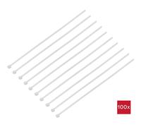 TRU COMPONENTS TC-BT-300-4.8-N Serre-câble 300 mm 4.8 mm naturel résiste aux produits chimiques 100 pc(s)