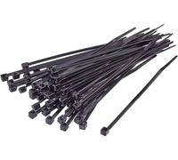 TRU COMPONENTS TC-BT-350-4.8-UVB Serre-câble 350 mm 4.8 mm noir stable aux intempéries et aux UV 100 pc(s)