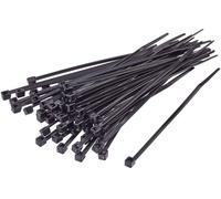 TRU COMPONENTS TC-BT-500-4.8-UVB Serre-câble 500 mm 4.8 mm noir stable aux intempéries et aux UV 100 pc(s)