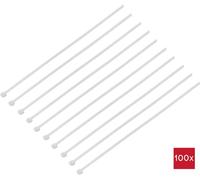 TRU COMPONENTS TC-BT-500-7.6-N Serre-câble 500 mm 7.6 mm naturel résiste aux produits chimiques 100 pc(s)