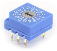 TRU COMPONENTS TC-CDS16 TC-CDS16 Commutateur de codage hexadécimal 0-9/A-F 1 pc(s)