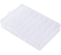 TRU COMPONENTS TC-ERB-9049 Mallette de rangement (L x l x H) 210 x 140 x 38 mm Nombre de compartiments: 24 séparations variables