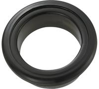 TRU COMPONENTS TC-GEQR-2015203 Manchon de câble ouvert Ø max. des bornes 15.5 mm Epaisseur de plaque (maxi) 2 mm PVC noir 100