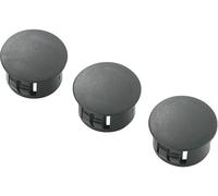 TRU COMPONENTS TC-HPR-16203 Bouchon Epaisseur de plaque (maxi) 1.6 mm Polyamide noir 100 pc(s)