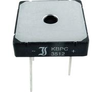 TRU COMPONENTS TC-KBPC10/15/2506WP Pont redresseur KBPC 600 V 25 A Monophasé