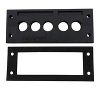 TRU COMPONENTS TC-KDL 24/5 Barrette d'entrée de câble Ø max. des bornes 16 mm