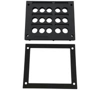 TRU COMPONENTS TC-KDL 3/15 Barrette d'entrée de câble Ø max. des bornes 16 mm