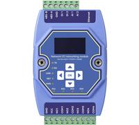 TRU COMPONENTS TC-ME31-AAAX2240 Module interface Modbus-RTU, Modbus-TCP, Passerelle Modbus, DI/O, analogique, RJ-45, RS-485 Nombre dentrées: 4 x Nbr. de