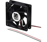 TRU COMPONENTS TC-MX8025-12V0.1A Ventilateur axial 12 V/DC 67.8 m³/h (L x l x H) 80 x 80 x 25 mm
