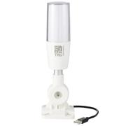 TRU COMPONENTS TC-ONN-M4T-USB Colonne de signalisation avec sirène LED rouge,