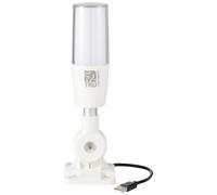 TRU COMPONENTS TC-ONN-M4T-USB Colonne de signalisation avec sirène LED rouge,