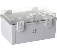 TRU COMPONENTS TC-PSC-20x30x16 Armoire de commande 200 x 300 x 160 ABS, Polycarbonate gris clair 1 pc(s)