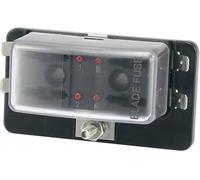 TRU COMPONENTS TC-R3-76-01-3L104 Porte-fusible pour automobile avec affichage du statut Adapté pour (fusibles) fusible plat standard 30 A 32 V/DC 1 pc(s)