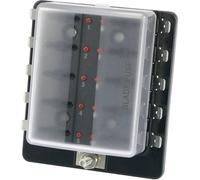 TRU COMPONENTS TC-R3-76-01-3L110 Porte-fusible pour automobile avec affichage du statut Adapté pour (fusibles) fusible plat standard 30 A 32 V/DC 1 pc(s)